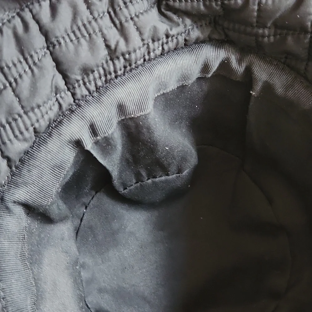 Kate Spade Black Quilted Bucket Hat with Bow - Picture 9 of 9